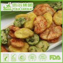 Roasted health seaweed broad beans snack