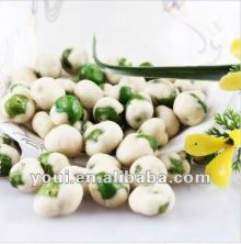 BRC certified  wasabi  coated green peas snack