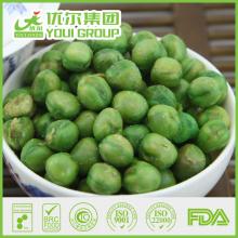Green pea snack Salty flavor Dry fried peas