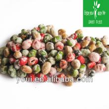 Newest Wasabi Flavor Baked Coated Four Beans Mix