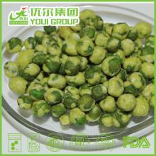 Popular / Nutritious / Promotional Wasabi coated peas / green peas snack food