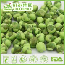 Wasabi Flavor Green Peas / Roasted Green Peas In High Quality