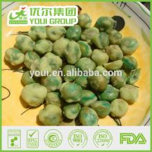 Hot sale Lime Wasabi flavor coated Green Peas, Blue color