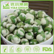 2014 whole sale white wasabi peas price, spicy snacks, hot green pea snacks