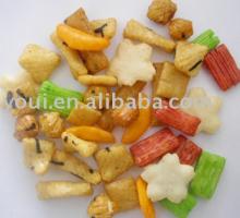 Rice crackers.Crackers.Mixed nuts.Mixed crackers.Snacks.Snacks Foods.Rice crackers mixed.