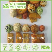 Japanese Rice Crackers and Flour Coated Peanuts