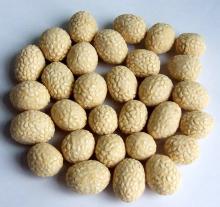 Peanuts Sesame flavor coated peanuts.