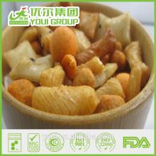 OU KOSHR, FDA Cerified Chilli Flavor Coated Rice Cracker and Flour Coated Peanuts