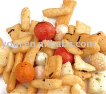 Rice Crackers mix and  Coated   Peanut s  SNACK S