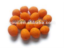Chilli flavor coated and roasted peanuts