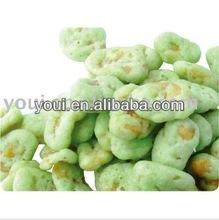 BRC Top seller Wasabi broad bean chips snacks/ fava bean/borse bean