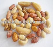 Mixed nuts Salted. Snacks.Nuts.Peanuts.Walnuts.Almonds.