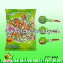 23g Tongue Painter Whistle stick Big Lollipop With Bubblegum