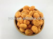 BBQ flavor coated peanuts crispy cracker