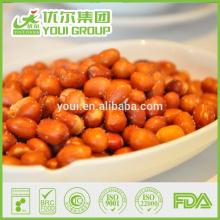 Salted fried red skin peanut snacks