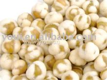 Natural Wasabi flavor coated green peas