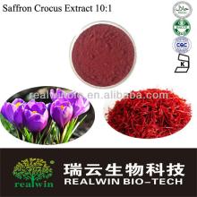 Natural Saffron Extract Powder,Saffron Powder 10:1 (Crocin)