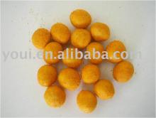 Spicy flavor coated peanuts