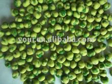 wasabi coated green peas