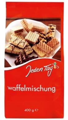 Jeden Tag Wafers mix 400g