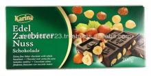 Dark Chocolate Bar with  whole   Nuts  200g - made in Germany
