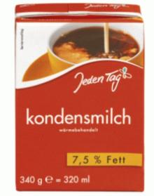 Jeden Tag condensed Milk 340g