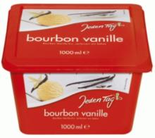 Jeden Tag bourbon Vanilla Ice Cream 1000ml
