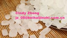 White sugar crystallized from cane