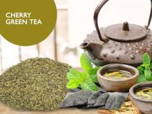 cherrey green tea