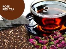 rose red tea
