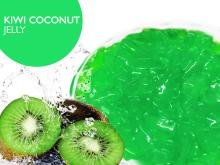 kiwi coconut jelly