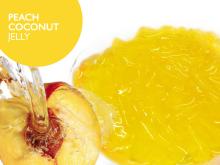 peach coconut jelly