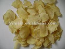 Organic potato slices