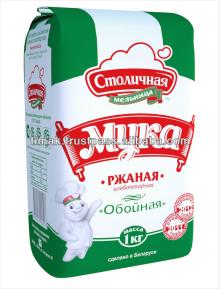 RYE FLOUR (Riddled Type 815), Hulled (Type 997,1150), Rye flour  wholemeal  (Type 1370,1740)