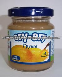 100g Pear Fruit Puree without Sugar