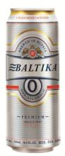 BALTIKA 0 - NON ALCOHOLIC BEER 500ML X 24 CANS/CASE