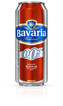 BAVARIA 0.0% NON ALCOHOLIC BEER 500ML X 24 TINS PER CASE