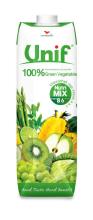 100% Mixed Fruit and Green Vegetable Juice