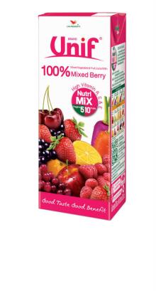 100% Mixed Vegetable & Fruit juice with Mixed Berries.