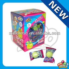 tennis ball center  filled   bubble   gum 