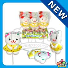 animal shaped marshmallow lollipop