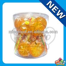 16g orange flavor lollipop
