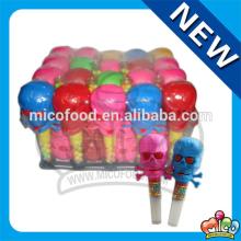 colorful skull halloween toy candy