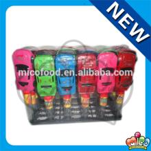plastic sports  car  toy  candy 