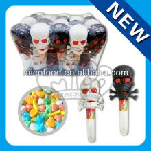 plastic toy skull halloween toy candy