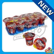 14g chocolate cup with biscuit stick