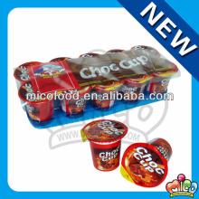 14g choco cup with biscuit stick