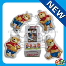lovely chocolate  bear  with popping candy