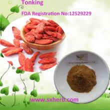 Water Soluble Goji Berry Extract/Goji extract powder/Goji berry P.E. powder