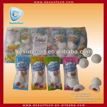 Center filled marshmallow fruit jam